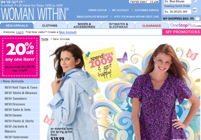 Fashion   Coupons on Trends And Fashions In Plus Size Clothing All Woman Within Coupons