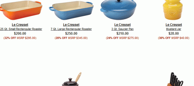 6PM.COM 르크루제 (Le Creuset ) 세일