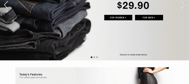 엑스프레스 패션 (express.com)  직구 안내