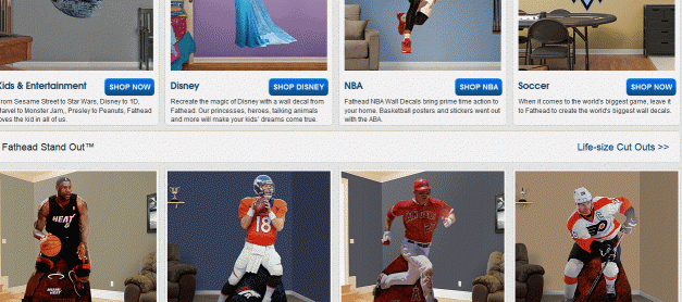 특별한 분위기의 벽장식용 포스터 – 팻헤드닷컴(Fathead.com) 직구 안내