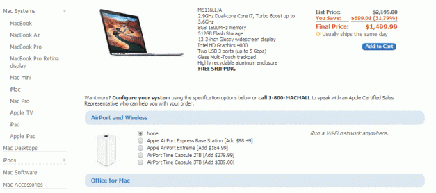 애플 노트북 해외쇼핑 – 맥몰에서 맥북 직구 하기