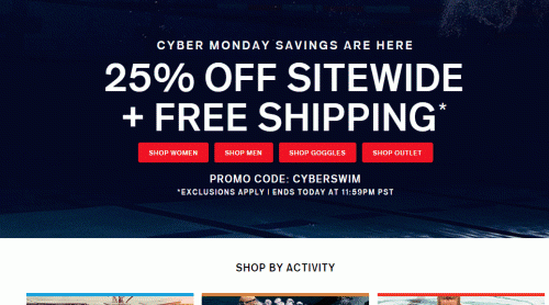 건전한 수영복 직구: 스피도 (Speedo) 사이버 먼데이 25% 할인