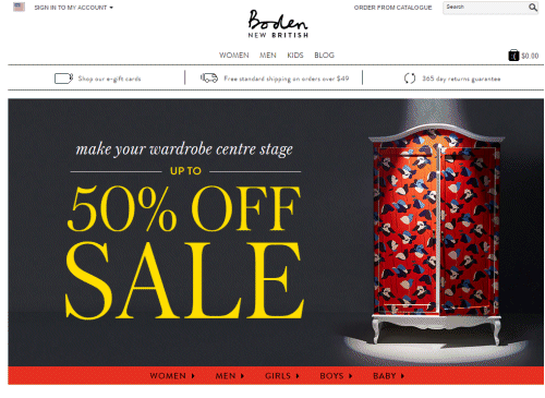 영구 없따~~ 영국 패션 보덴(boden) 50% 세일 + 아동복 추가 10% 할인 쿠폰