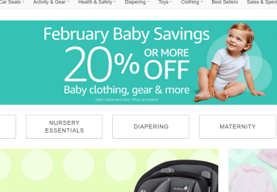 아마존 – 2월 맞이 베이비 용품 세일