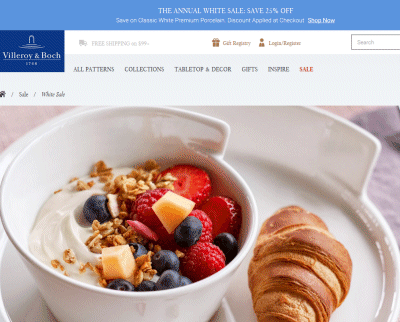 빌보 – 애뉴얼 와잇 세일. 25% 할인 빌보 – 애뉴얼 와잇 세일. 25% 할인