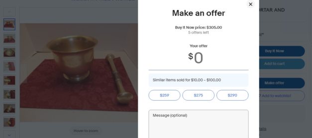 eBay의 “Make Offer” 기능