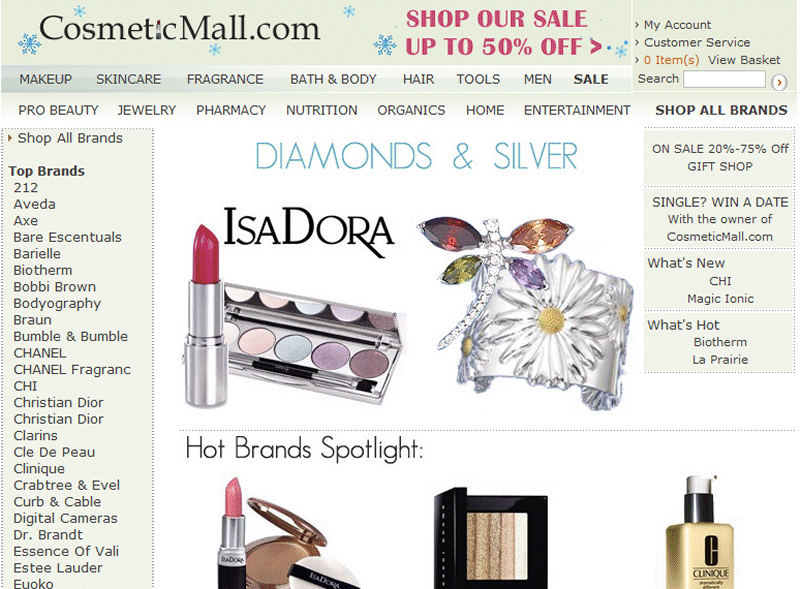 cosmetic mall
