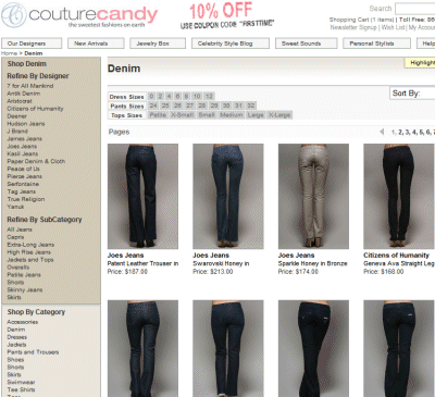 CoutureCandy.com Coupon Codes